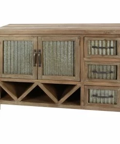 Brimfield & May Farmhouse Brown Wood Cabinet 47968