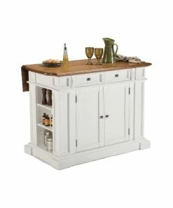 Homestyles Americana Off White Kitchen Island