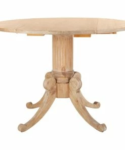 Safavieh Forest Drop Leaf Dining Table, Rustic Natural