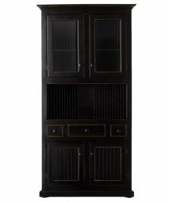 Eagle Furniture Corner Dining Hutch/Buffet, Black