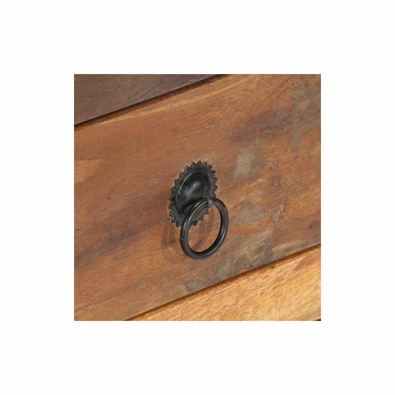 Vida XL LLC VidaXL Sideboard Solid Wood Reclaimed Storage Side Drawer Cabinet Furniture - Image 8