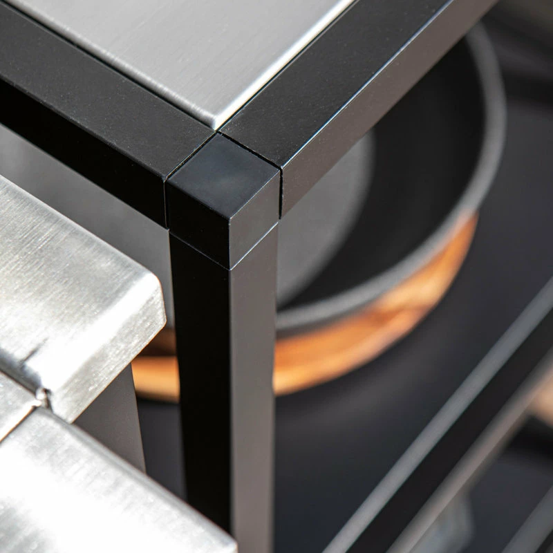 Veradek Outdoor Kitchen Series Counter Square - Stainless Steel - Image 6