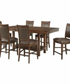Picket House Pruitt Counter 7-Piece Dining Set-Table And 6 Counter Side Chairs
