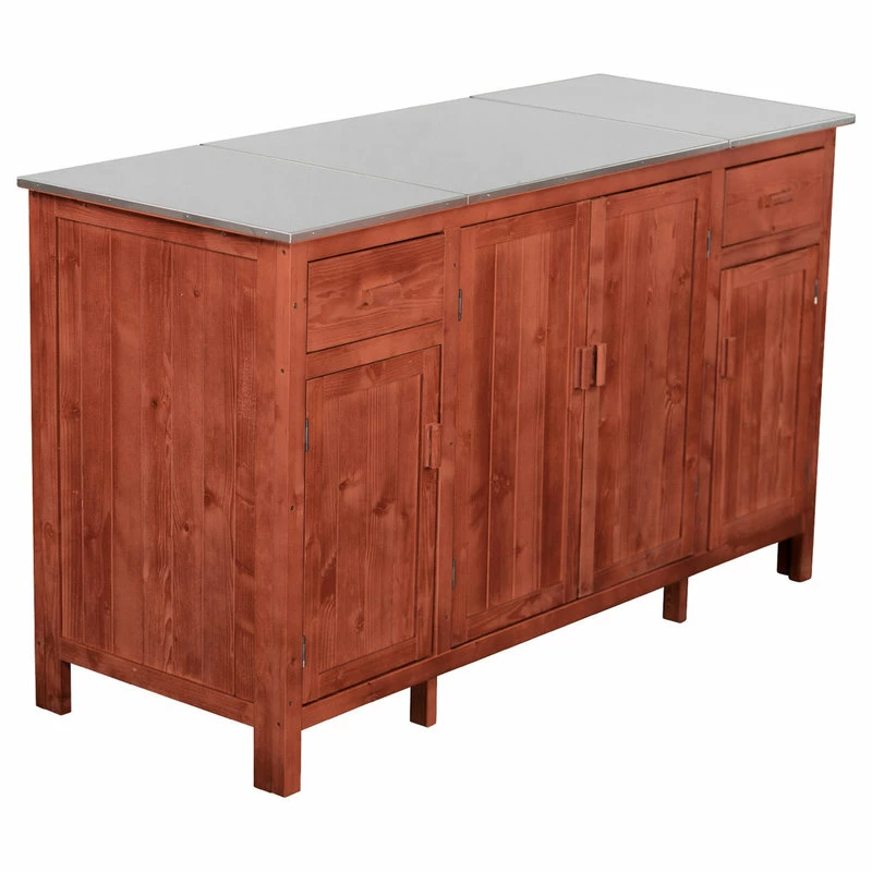 Leisure Season Ltd. Leisure Season Buffet Server With Cooler Compartment - Image 4