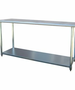 Sportsman Series Kitchen Island Stainless Steel Work Table, 24"x72"