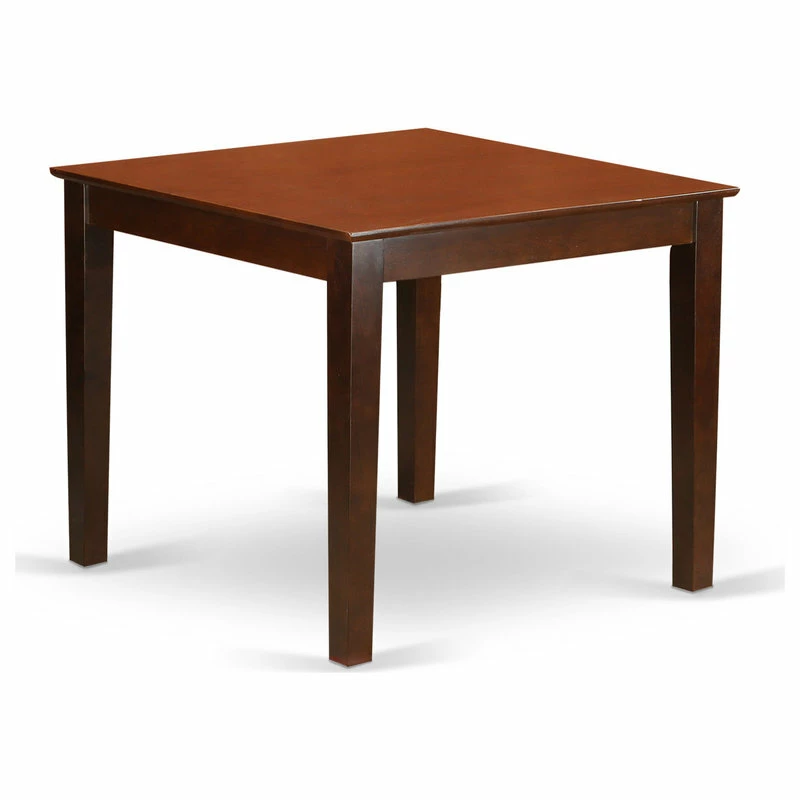 East West Furniture Oxford Wood 3-Piece Dining Set With Mahogany OXDO3-MAH-W - Image 2