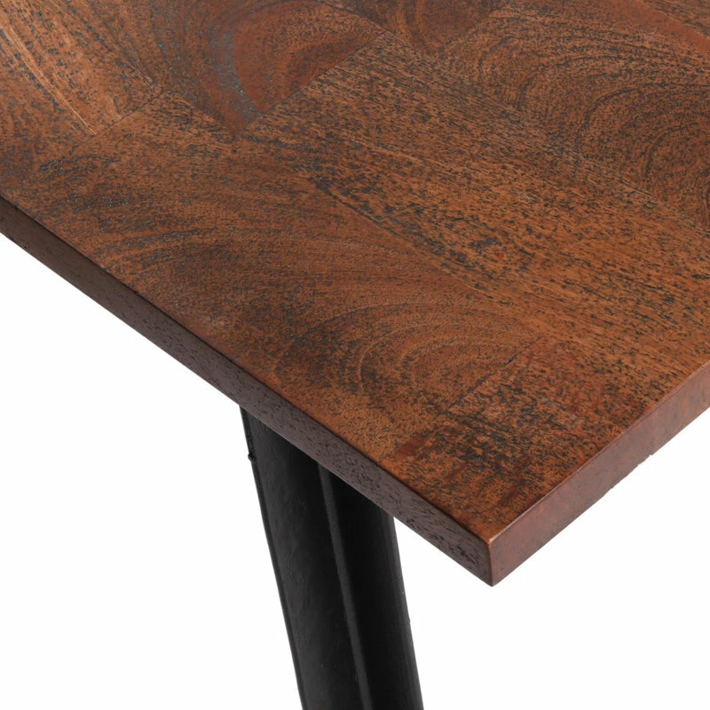 GDFStudio Meridan Mango Wood Dining Bench - Image 3