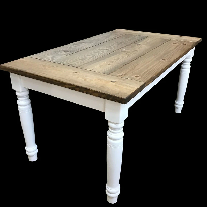 Ezekiel & Stearns Berkshire Harvest Farmhouse Table, 48" - Image 5