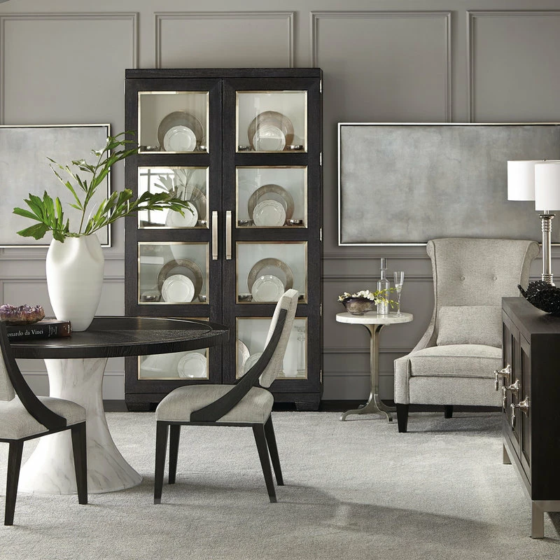 Bernhardt Furniture Company Bernhardt Decorage Sideboard, Cerused Mink/Silver Mist - Image 3