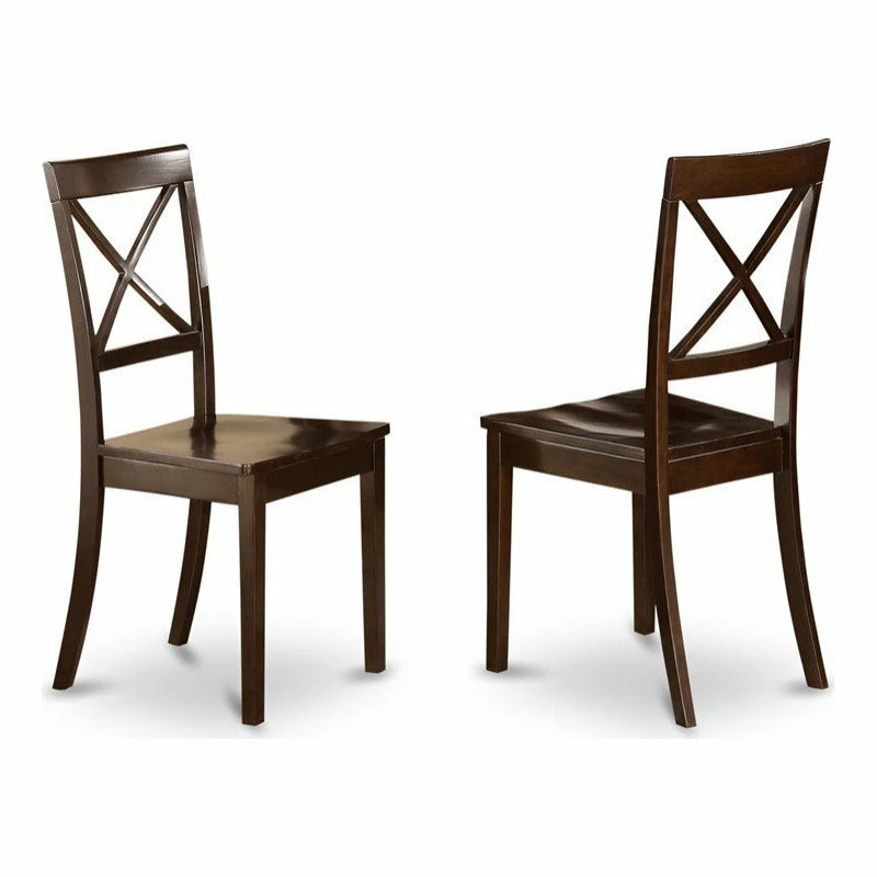 East West Furniture Henley 9-piece Wood Dining Set In Cappuccino - Image 4