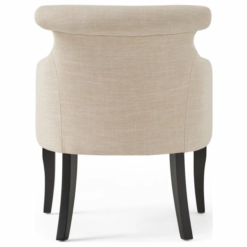 GDFStudio GDF Studio Baldwin Light Beige Fabric Arm Chair - Image 8