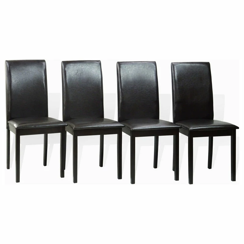 SK New Interiors Dining Kitchen Set Of Rectangular Table And 3 Side Chairs Fallabella 1 Bench, Es - Image 4