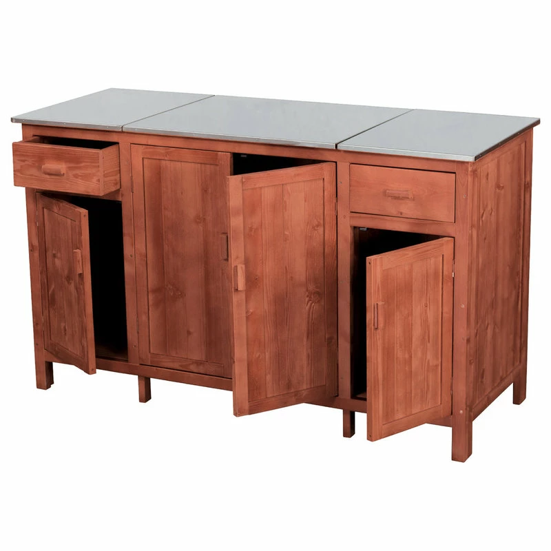 Leisure Season Ltd. Leisure Season Buffet Server With Cooler Compartment - Image 5