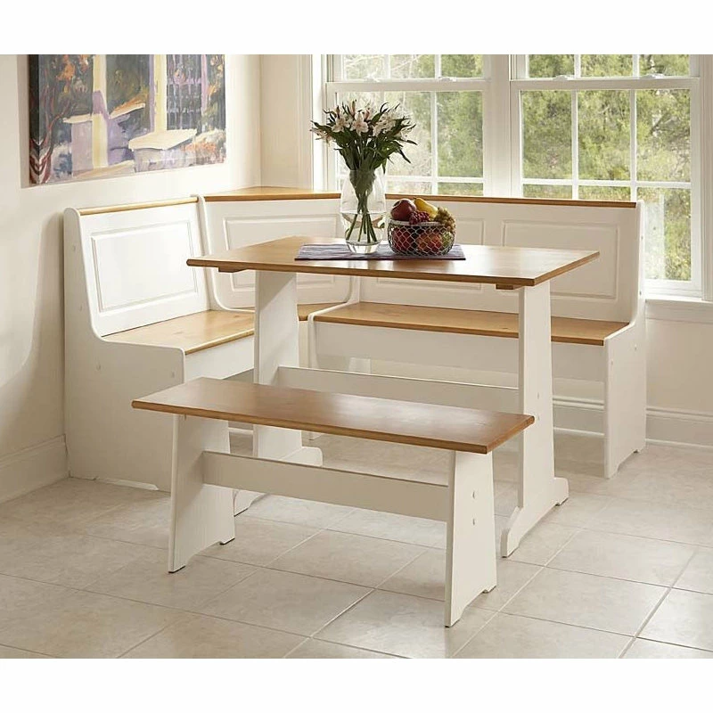 Linon Home Decor Products Ardmore Nook White With Pine Accents - Image 3