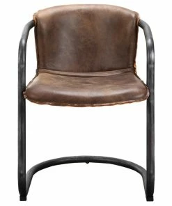 Moe's Home Collection Moe's Home Benedict Dining Chairs, Light Brown, Set Of 2