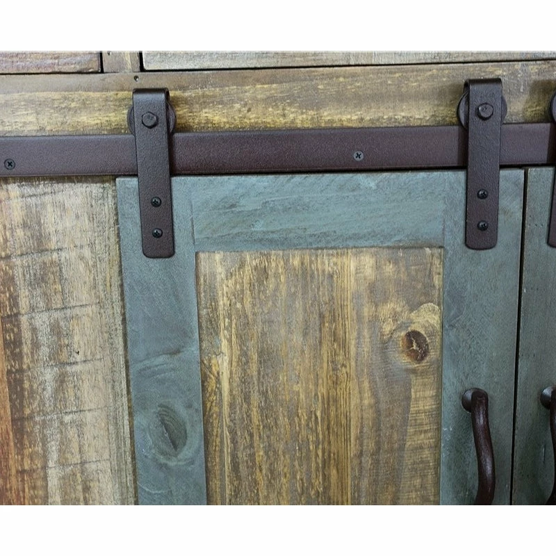 Crafters And Weavers Bayshore Solid Wood Kitchen Island, Distressed - Image 4