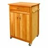 Catskill Craftsmen 25 Inch Butcher Block Kitchen Cart