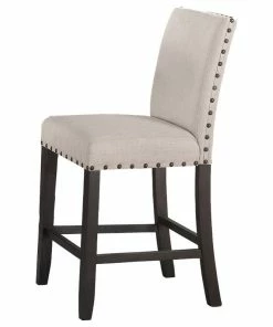 Best Master Furniture Darlington Antique Black Counter Height Chairs, Set Of 2