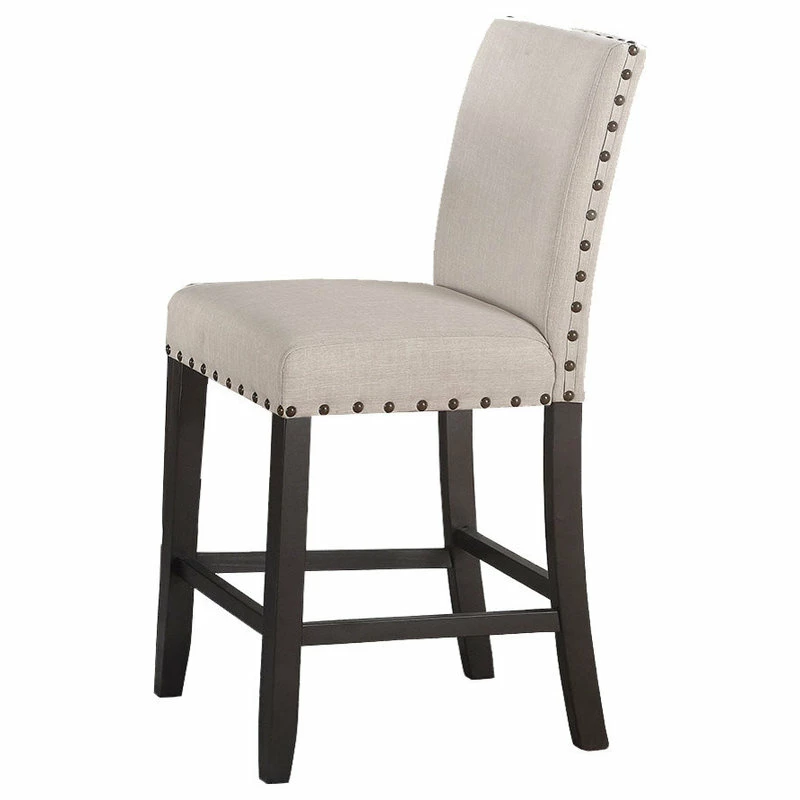 Best Master Furniture Darlington Antique Black Counter Height Chairs, Set Of 2