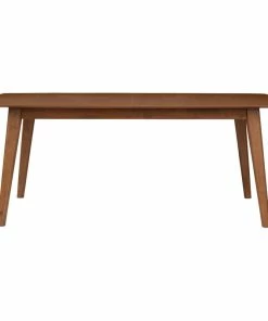 Unique Furniture Walnut Extendable Dining Table 75/92x37