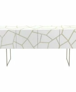 Safavieh Ashley Mother Of Pearl Buffet, White