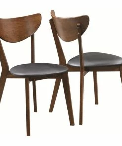 Coaster Home Furnishings Coaster Malone Mid-Century Modern Dining Side Chair, Set Of 2