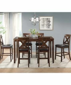 Picket House Alexa 7PC Dining Set In Cherry