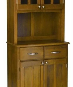 Homestyles Buffet Of Buffets Brown Buffet With Hutch