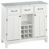 Homestyles Buffet Of Buffets Wood Buffet In Off-White