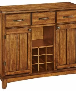 Homestyles Buffet Of Buffets Wood Buffet In Brown